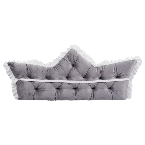 Lifeideas Crown-Shaped Tufted Headboard Pillow - S Image 4