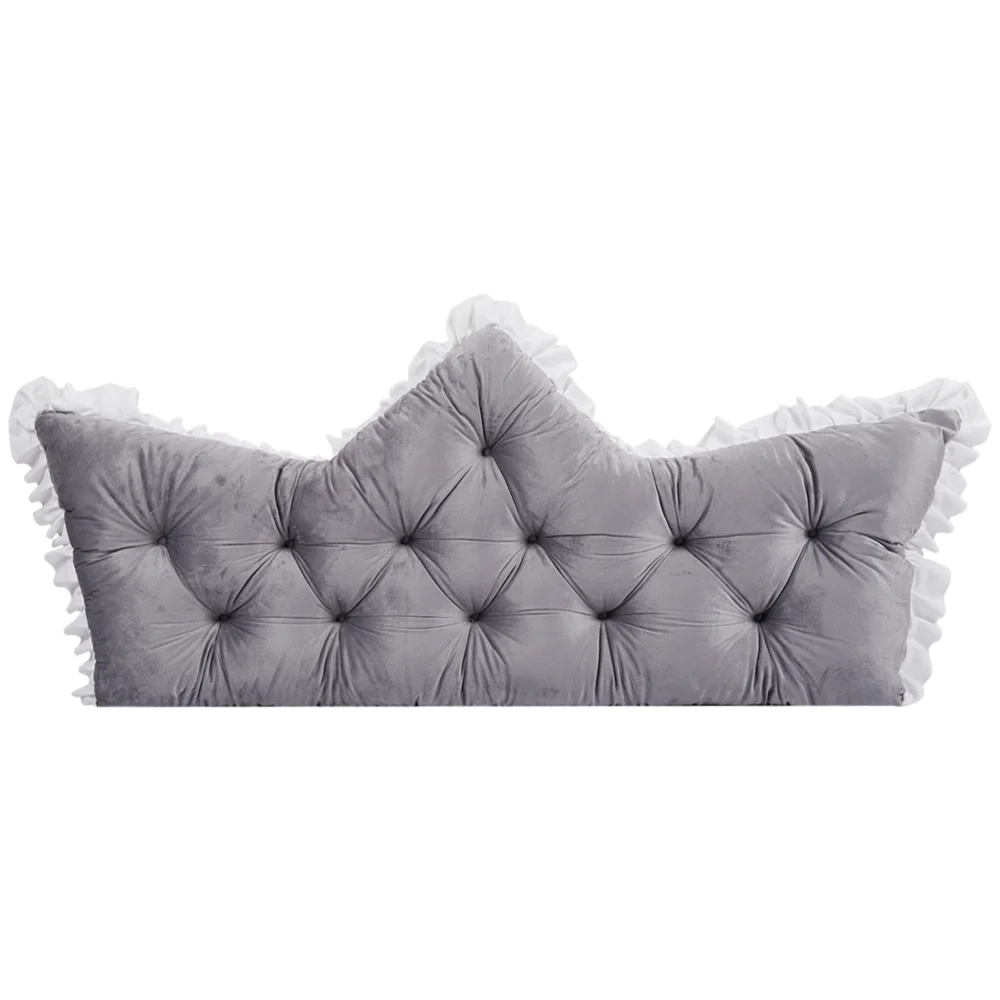 Lifeideas Crown-Shaped Tufted Headboard Pillow - S Image 3