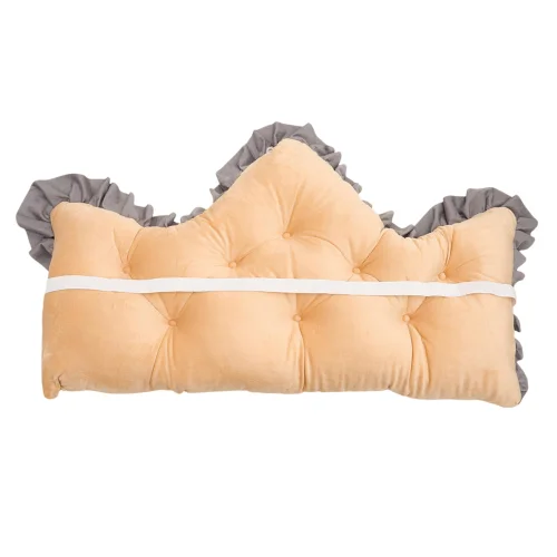 Lifeideas Crown-Shaped Tufted Headboard Pillow - L Image 3