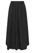 PixieGirl Petite Black Cotton Poplin Maxi Skirt - 14 Image 5