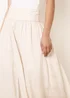 Blue Vanilla Stone Godet Hem Jersey Waist Skirt - M/L Image 3