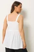 Yours Curve White Broderie Anglaise Vest Top - 14 Image 2