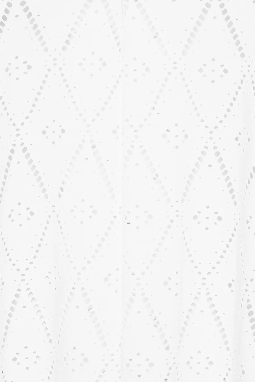 Yours Curve White Broderie Anglaise Pleated Vest Top - 14 Image 5