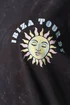Yours Curve Grey Acid Wash 'Solar Dreams' T-Shirt - 22-24 Image 4