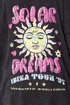 Yours Curve Grey Acid Wash 'Solar Dreams' T-Shirt - 22-24 Image 5