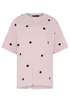 Yours Curve Pink Spot Oversized T-Shirt - 16 Image 5