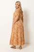 Yours Curve Yellow Floral Summer Dress - 20 Image 3