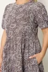 Yours Curve Brown Paisley Tiered Maxi Dress - 18 Image 4