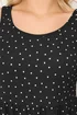 Yours Curve Black Polka Dot Smock Textured Playsuit - 22-24 Image 4