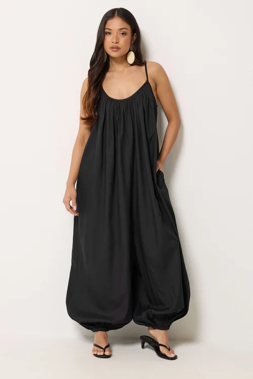 PixieGirl Petite Black Balloon Jumpsuit - 10 Image 5