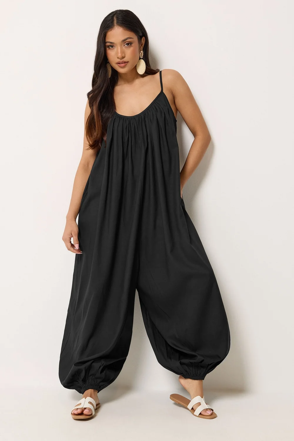 PixieGirl Petite Black Balloon Jumpsuit - 10 Image 3