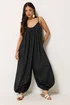 PixieGirl Petite Black Balloon Jumpsuit - 10 Image 3