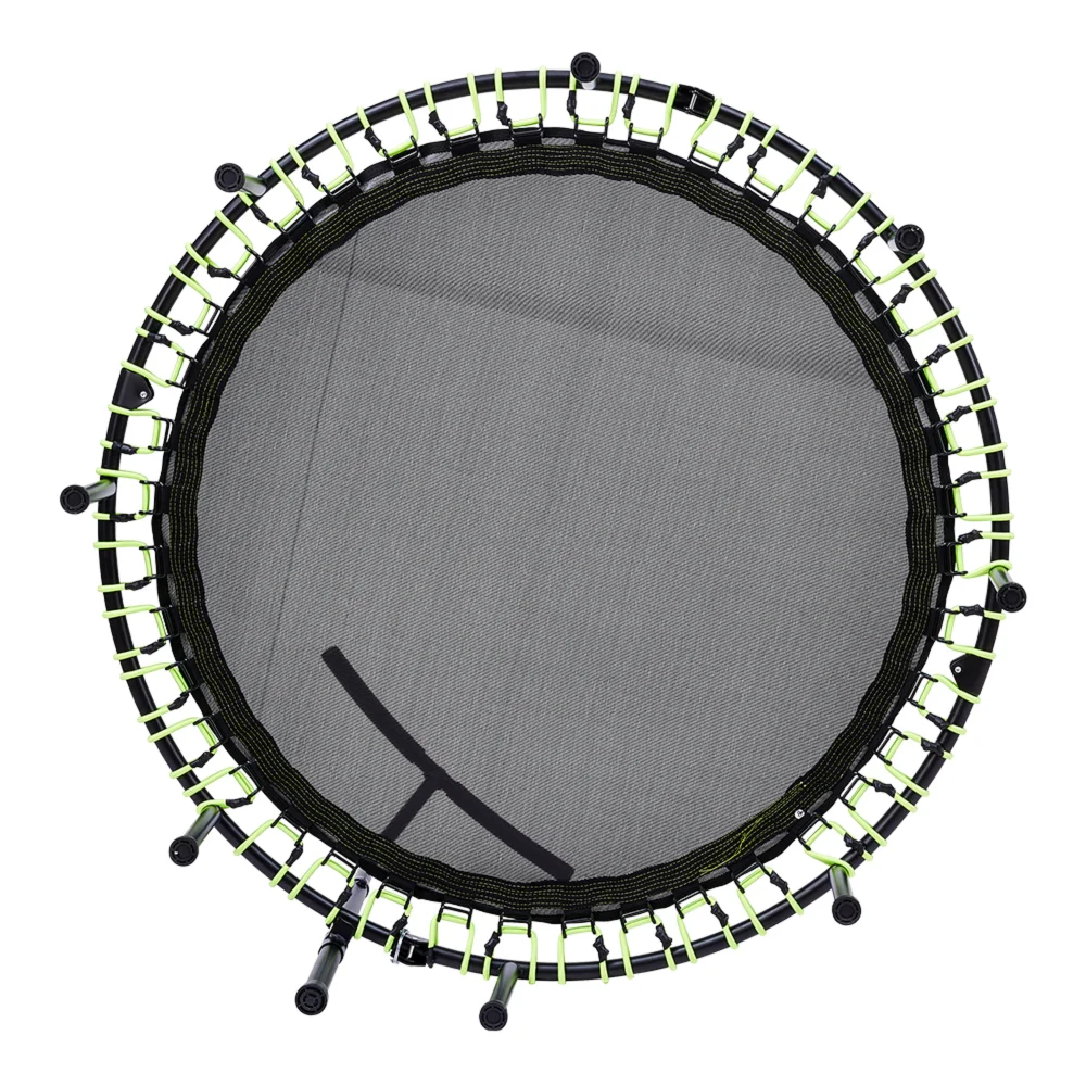 Kidkid 48in Bungee Cords Foldable Round Trampoline with Adjustable T-H&le Bar - One Size Image 5