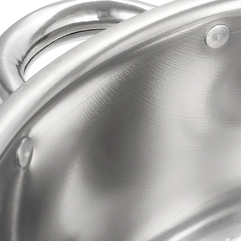 Lifeideas Stainless Steel Cookware Set with Metal Lids - One Size Image 5