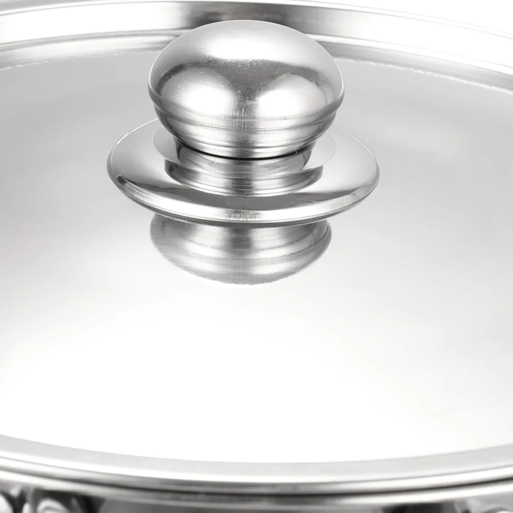 Lifeideas Stainless Steel Cookware Set with Metal Lids - One Size Image 6
