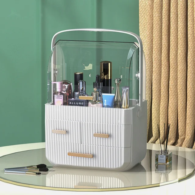 Lifeideas Desktop 3 Drawers Cosmetics Storage Organizer