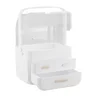 Lifeideas Desktop 3 Drawers Cosmetics Storage Organizer - One Size Image 4