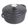 Lifeideas Enameled Cast Iron Dutch Oven Pot with Lid - M Image 3