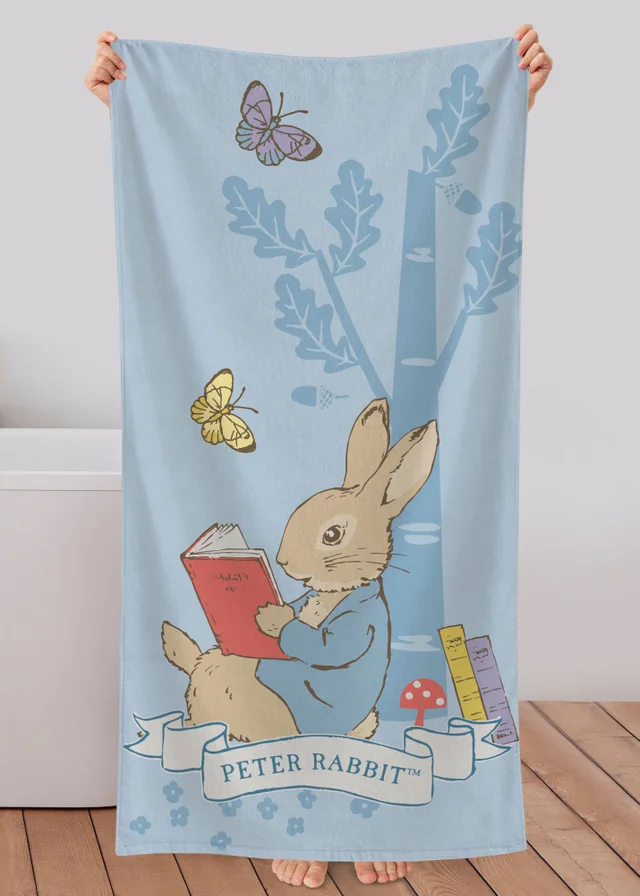 Peter Rabbit Blue Towel