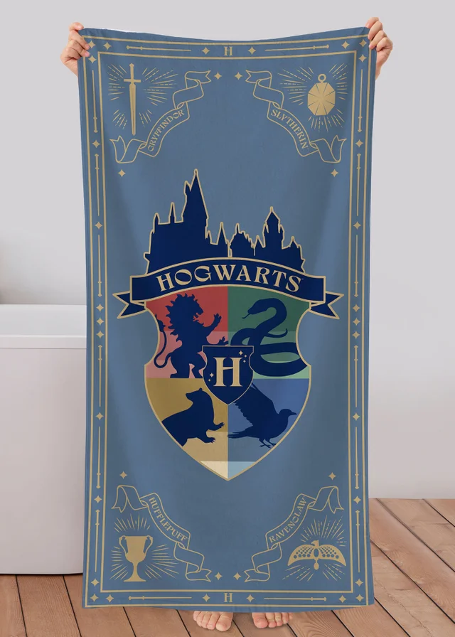 Harry Potter Blue Towel