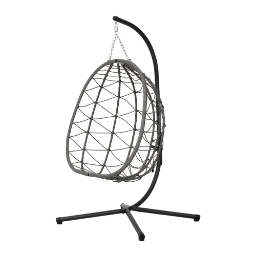 Breeins Swing Egg Chair with Stand & Cushion - One Size Image 5