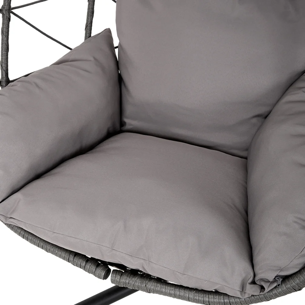 Breeins Swing Egg Chair with Stand & Cushion - One Size Image 6