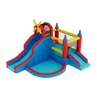 Kidkid Kids Inflatable Bouncy Castle with Double Slide & Basketball Hoop - One Size Image 4