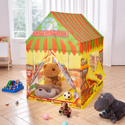 Kidkid Play Tent Portable Pretend Playhouse - One Size Image 1