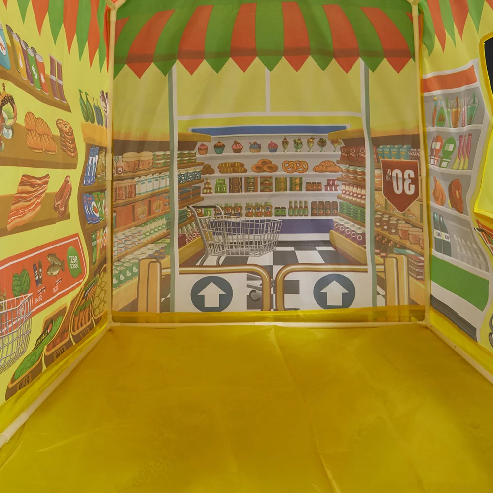 Kidkid Play Tent Portable Pretend Playhouse - One Size Image 6
