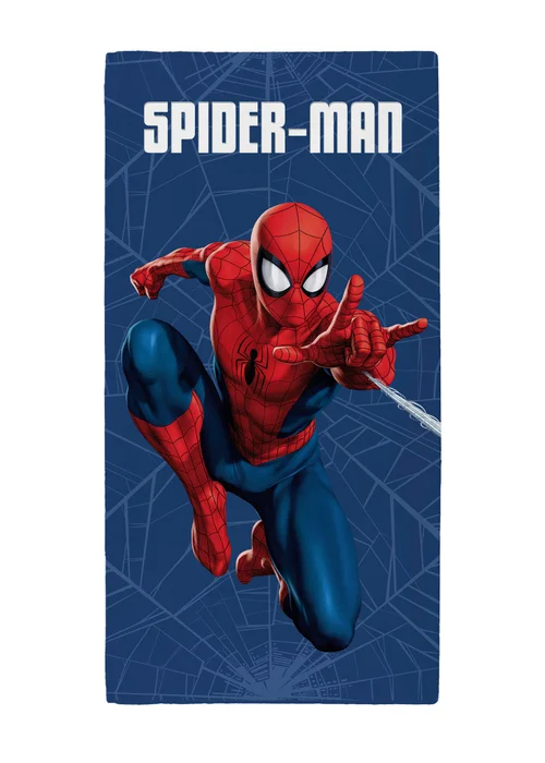 Disney's Spider-Man Blue Towel - One Size Image 2
