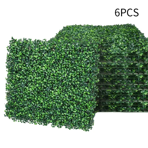Lifeideas 6Pcs Decorative Artificial Boxwood Panels - One Size Image 1