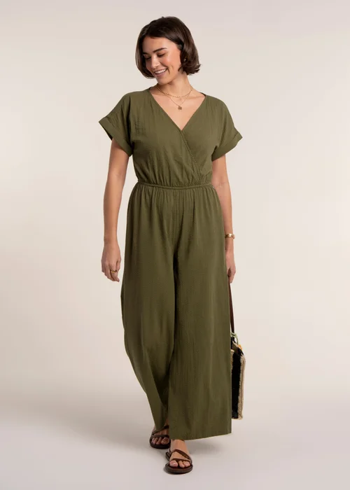 Brakeburn Khaki Ada Jumpsuit - 8 Image 1