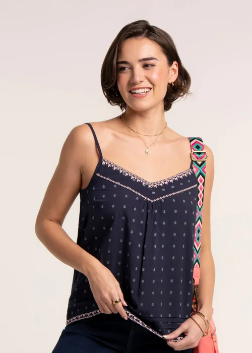 Brakeburn Navy Isle Camisole - 18 Image 1