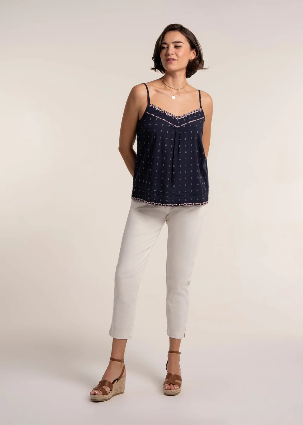 Brakeburn Navy Isle Camisole - 18 Image 5