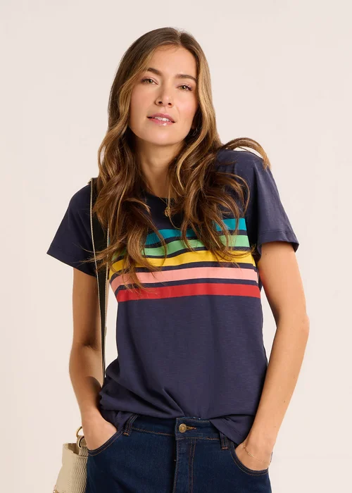 Brakeburn Navy Marine T-Shirt - 14 Image 1