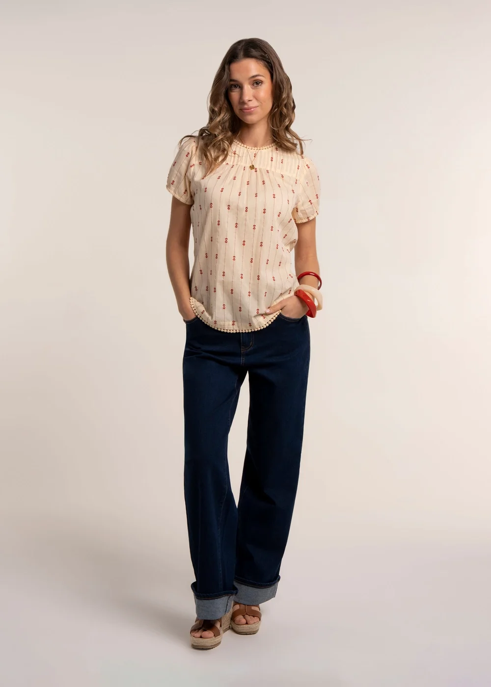 Brakeburn Cream Luna Blouse - 18 Image 1