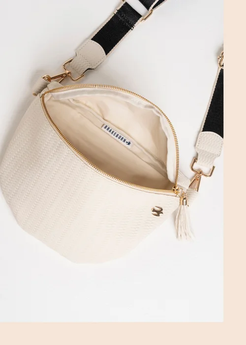 Brakeburn Stone Harriet Cream Sling Bag - One Size Image 3