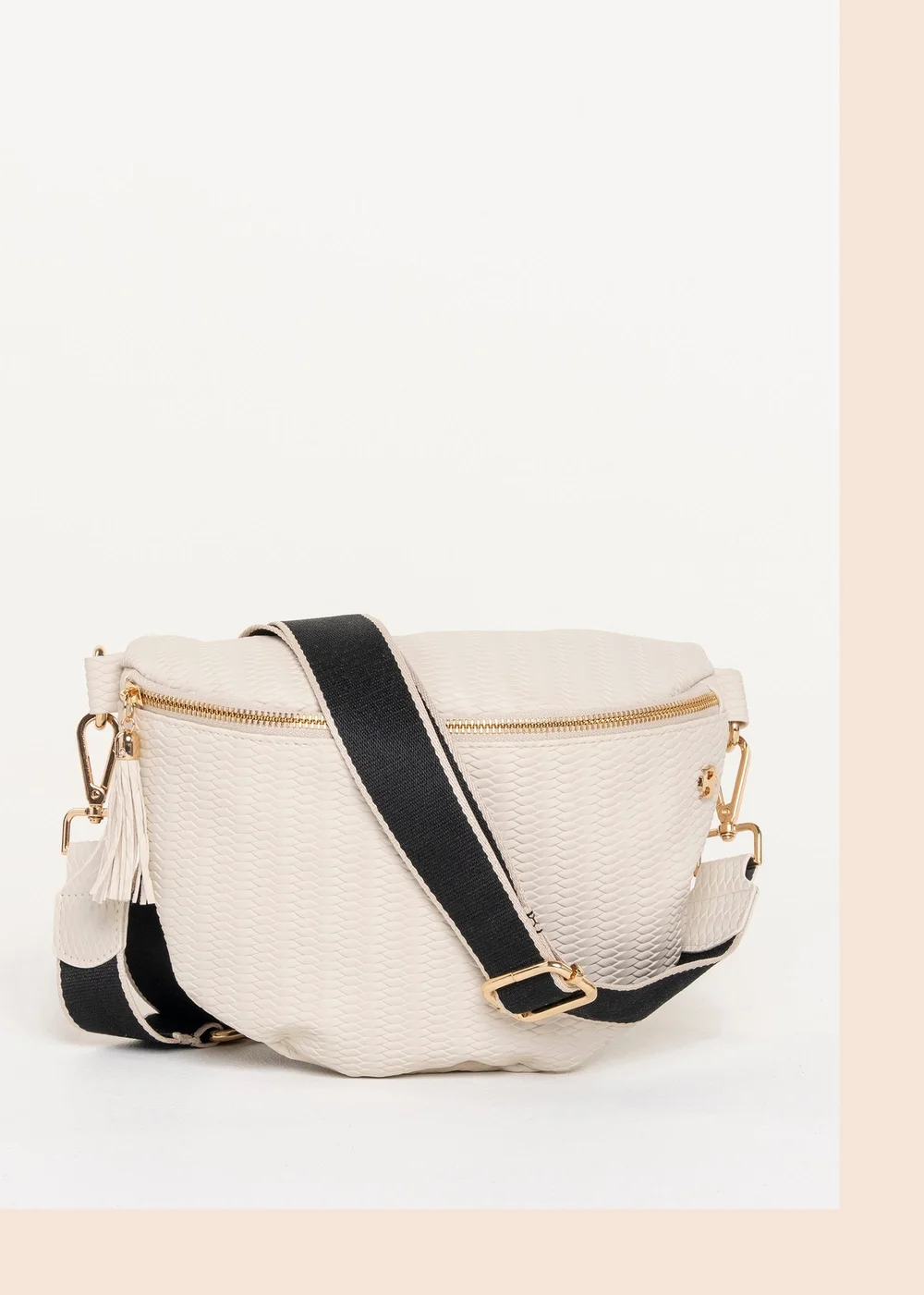 Brakeburn Stone Harriet Cream Sling Bag - One Size Image 1
