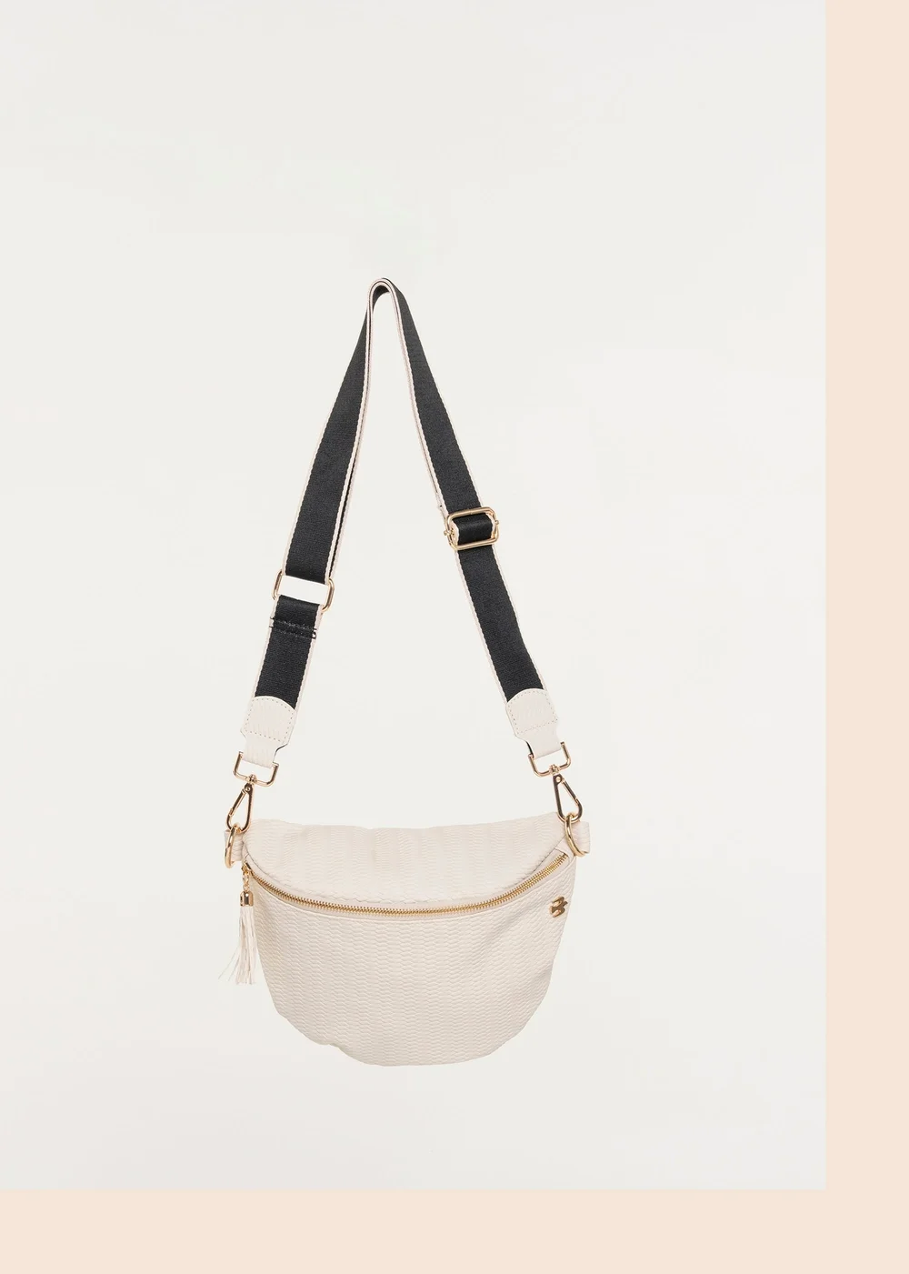 Brakeburn Stone Harriet Cream Sling Bag - One Size Image 2