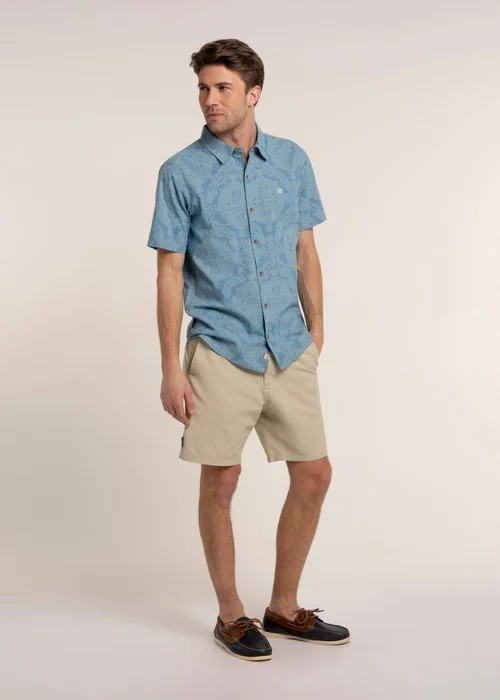 Brakeburn Blue Netley Shirt - M Image 4