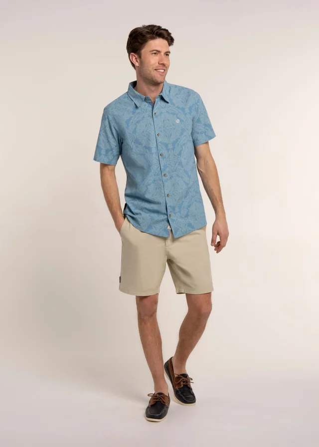 Brakeburn Blue Netley Shirt
