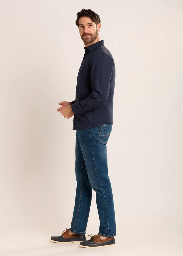 Brakeburn Navy Nithsdale Shirt