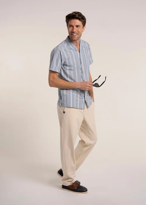 Brakeburn Blue Shirwell Resort Shirt - 2XL Image 2