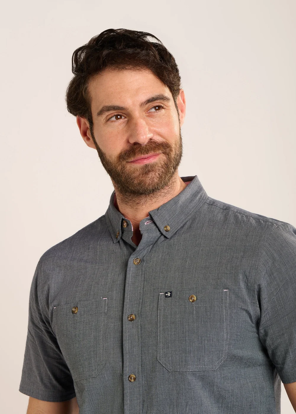 Brakeburn Blue Oakenshaw Shirt - 2XL Image 3