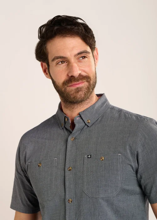Brakeburn Blue Oakenshaw Shirt - 2XL Image 3