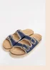 Brakeburn Navy Houns Sandal - 8 Image 4