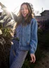 Brakeburn Blue Ruffle Neck Jacket - 8 Image 1