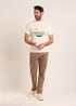 Brakeburn Cream Mountfield T-Shirt - L Image 3