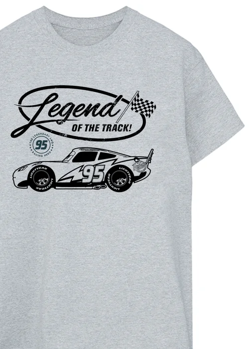 Spiral Galaxy Disney Cars Legend Grey Graphic T-Shirt - 4XL Image 2