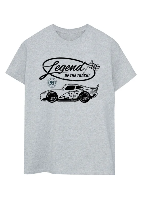 Spiral Galaxy Disney Cars Legend Grey Graphic T-Shirt - 4XL Image 1